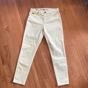 Second yoga jeans lemon yellow 27